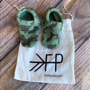 Freshly Picked Camo Moccasins